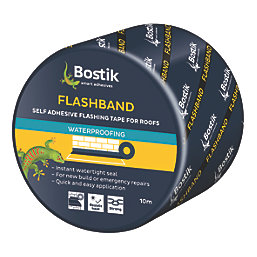 Bostik Flashband Grey 10m x 100mm
