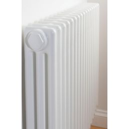 Acova 500mm x 812mm 2992BTU White Horizontal 3 Column Radiator