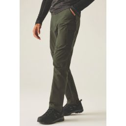 Regatta Questra Cargo Trousers Dark Khaki 40" W 32" L