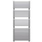 Towelrads 1200mm x 600mm 3675BTU Silver Flat Designer Towel Radiator
