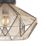 Eglo Adwickle Ceiling Light Black / Brown