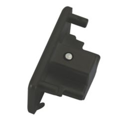 Knightsbridge 1-Circuit End Cap Black