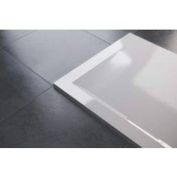 Mira Flight Level Rectangular Shower Tray White 1200mm x 800mm x 25mm