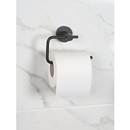 Bristan  Round Toilet Roll Holder Black