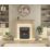 Be Modern Elanwood Electric Suite with Comet Inset Fire Oak-Effect 1210mm x 330mm x 1123mm