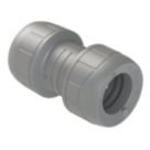 PolyPlumb Enhanced  Plastic Push-Fit Equal Straight Coupler 22mm