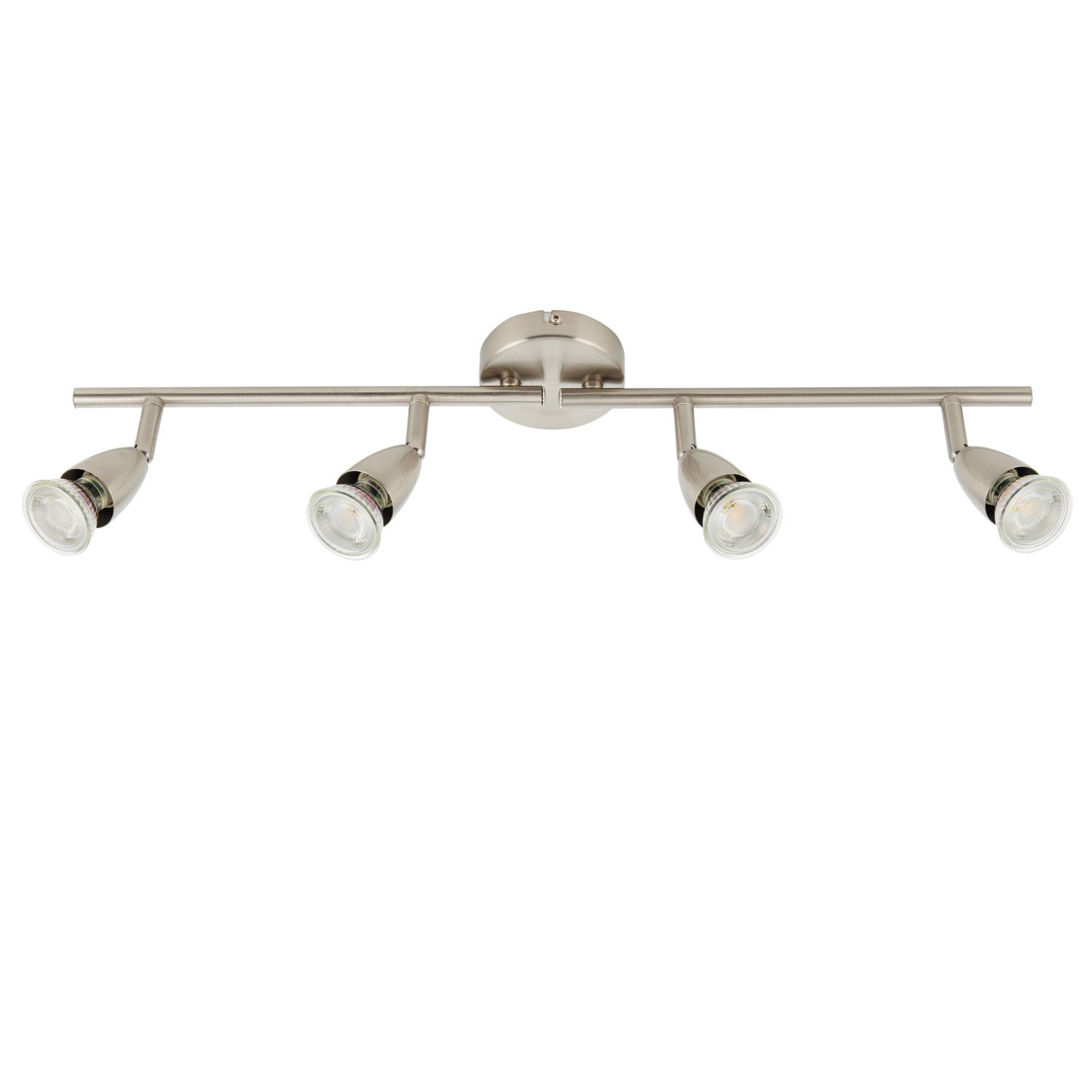 Saxby Amalfi Bar 4-Light Spotlight Satin Nickel (579VX)