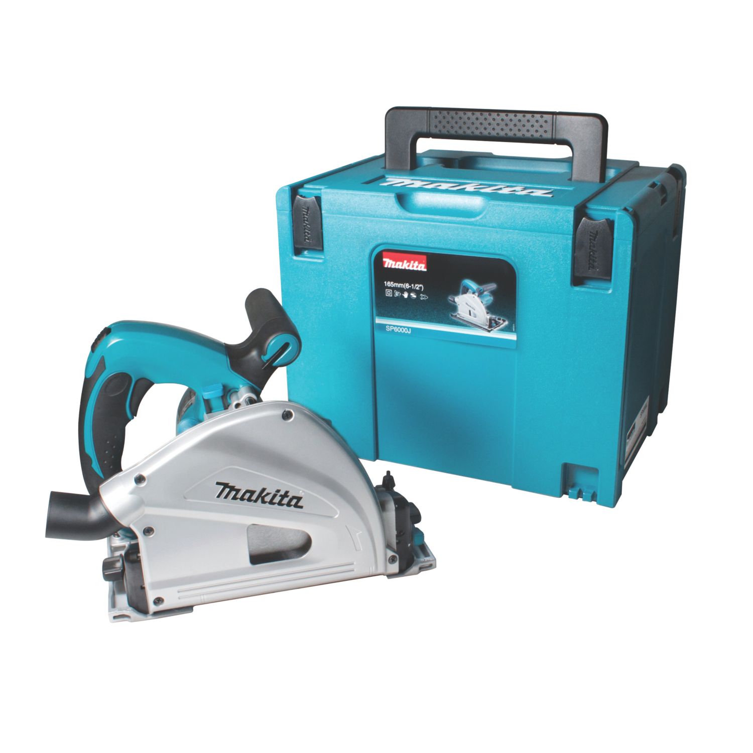 Makita SP6000J/2 165mm Electric Plunge Cut Saw 240V (579XJ)