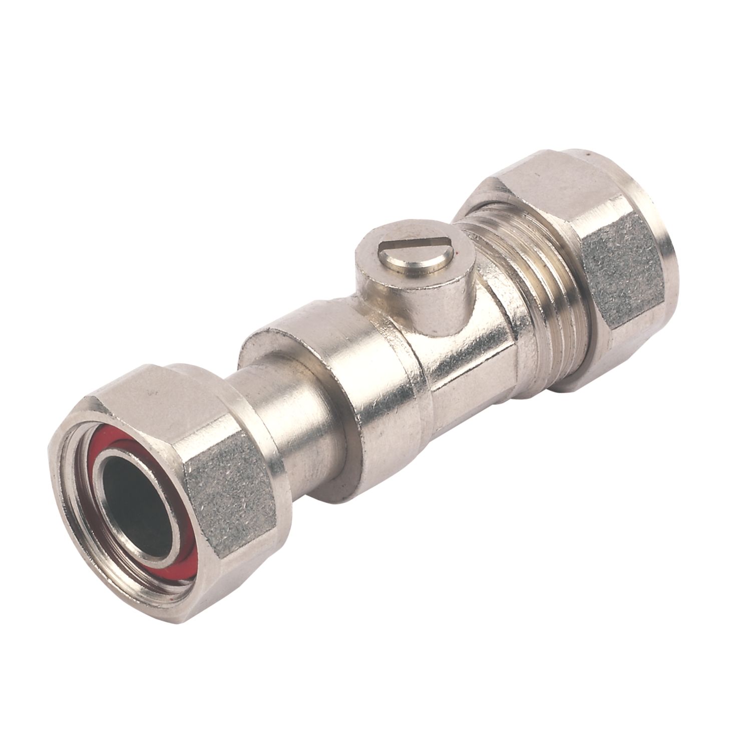 Flomasta Straight Service Valve 15mm x 1/2" (58008)