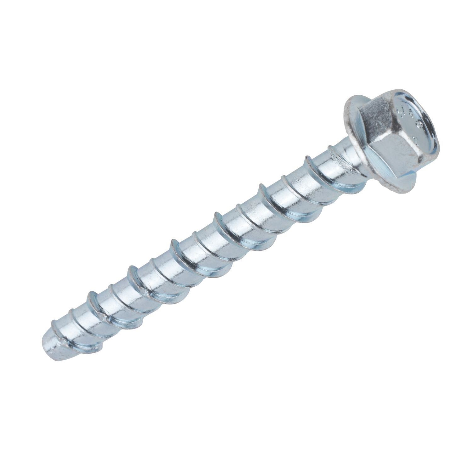 Easyfix Bright Zinc-Plated Carbon Steel Concrete Bolts M10 x 100mm 10 Pack (5800P)