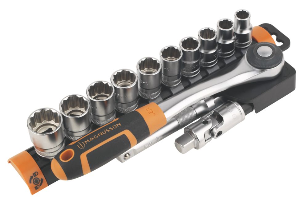 Magnusson Tools Sets - Socket Sets - Chrome Vanadium Steel