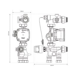 Warmup S3 Underfloor Heating Mixing Unit
