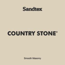 Sandtex 5Ltr Ultra Smooth Country Stone Masonry Paint