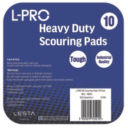 L-PRO Scouring Pads 150mm x 230mm 10 Pack