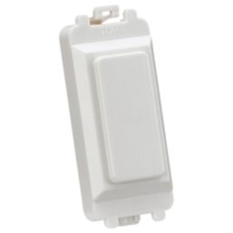 Knightsbridge  1-Module Grid Blanking Plate White