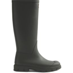 Hunter Downpour Tall Size 6 Womens Dark Olive Non Safety Wellies