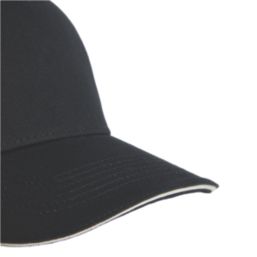 Beechfield 5 Panel Cap Black / Grey
