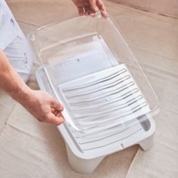 Fortress Trade 9" Roller Tray & Inserts Grey 4 Pack