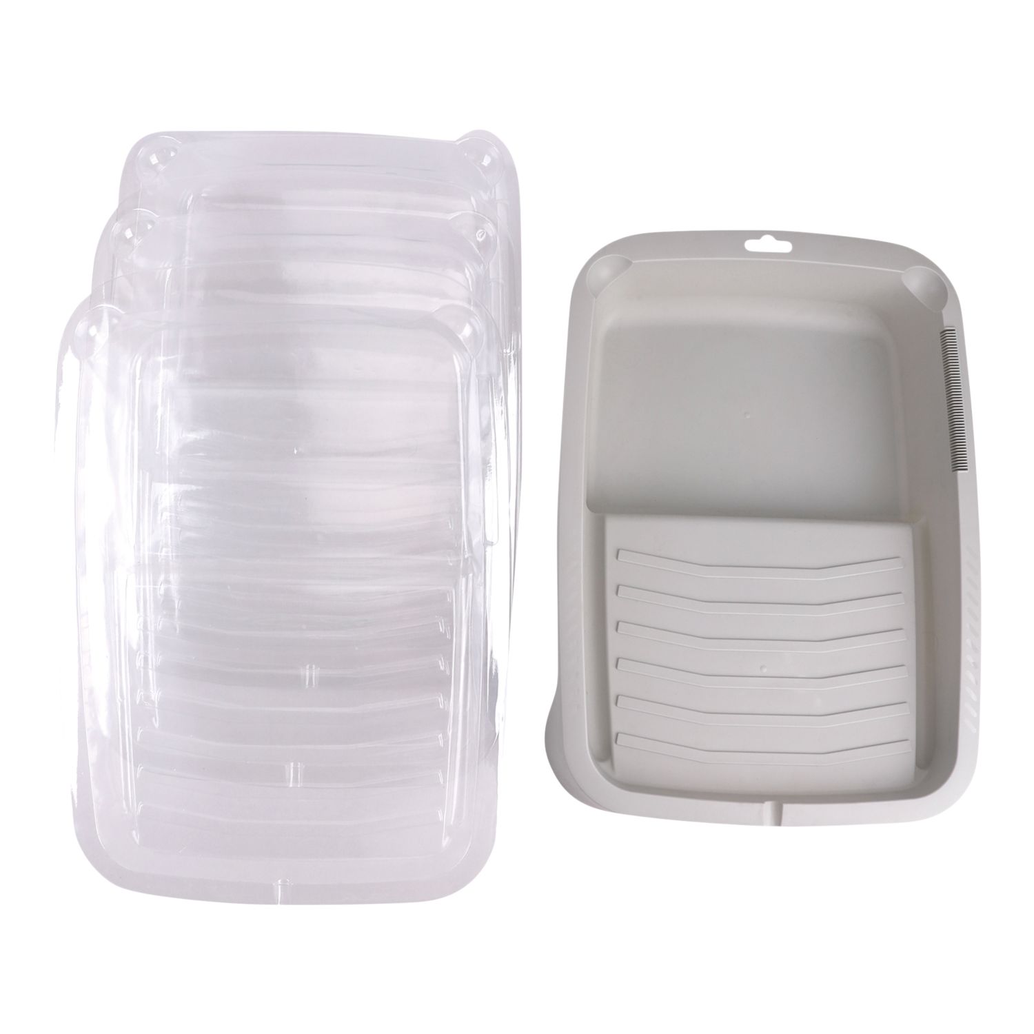 Fortress Trade 9" Roller Tray & Inserts Grey 4 Pack (580FM)
