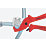 Knipex PlastiCut 0-25mm Manual PVC Conduit Pipe Cutter