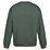 Regatta Pro Crew Neck Sweatshirt Dark Green Large 43" Chest