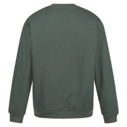 Regatta Pro Crew Neck Sweatshirt Dark Green Large 43" Chest