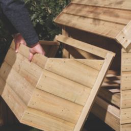 Rowlinson  5' x 6' 6" (Nominal) Timber Chicken Coop