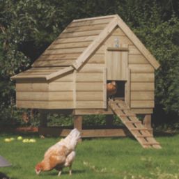Rowlinson  5' x 6' 6" (Nominal) Timber Chicken Coop