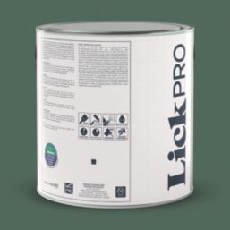 LickPro  2.5Ltr Green BS 14 C 39 Vinyl Matt Emulsion  Paint