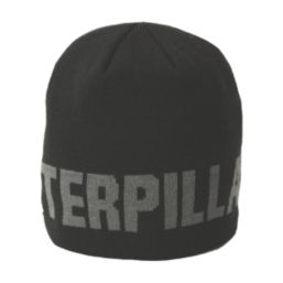 CAT  Branded Beanie Black