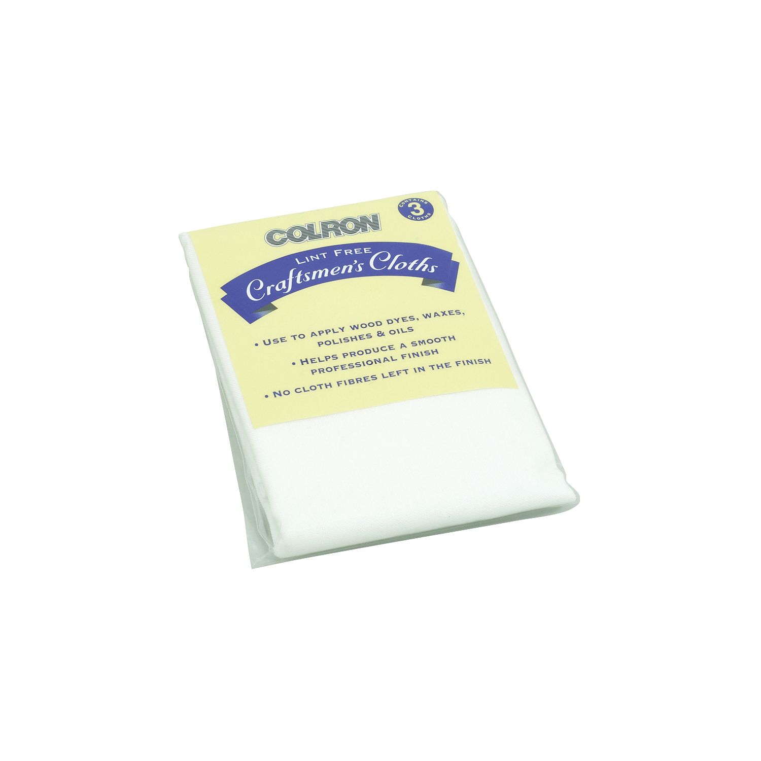 Colron Lint-Free Cloths 3 Pack (58190)