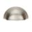 Carlisle Brass Victorian Cupboard Cup Pull Handle 92mm Satin Nickel