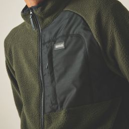 Regatta Frankie Borg Fleece Dark Khaki Medium 44.8" Chest