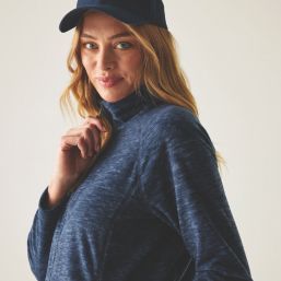 Regatta Mayse Full Zip Womens Fleece Navy Size 16