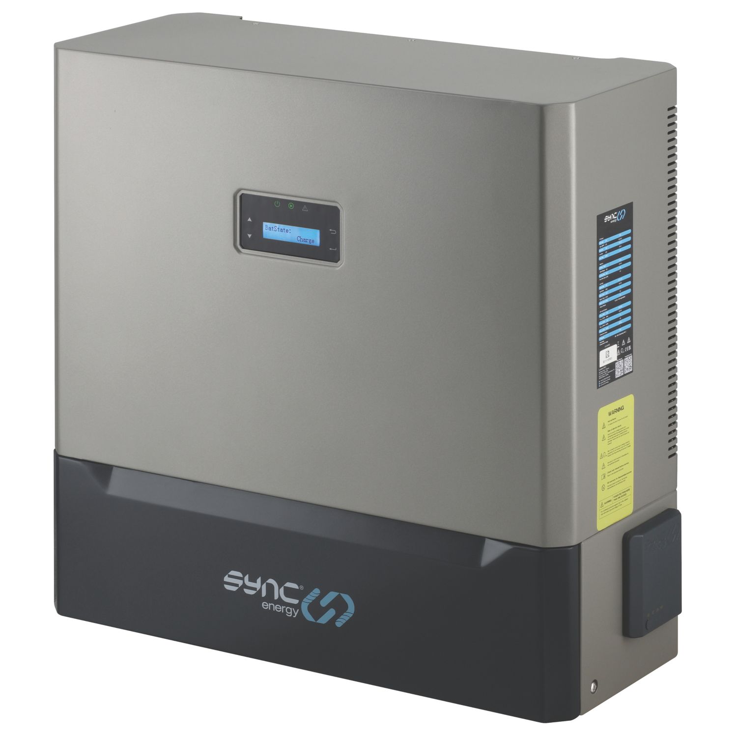Sync Energy Flow 3.6kW Base Standing or Wall Hung Installation Single-Phase Hybrid Inverter (581AW)