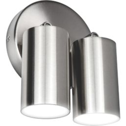 Luceco  Outdoor LED Decorative Wall Light  Stainless Steel 8W 500lm