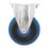 Essentials Heavy Duty Fixed Castor 125mm Blue
