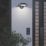 Eglo Cerrisi Outdoor LED Solar Wall Light With PIR Sensor Black 800lm
