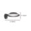 Eglo Cerrisi Outdoor LED Solar Wall Light With PIR Sensor Black 800lm