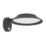 Eglo Cerrisi Outdoor LED Solar Wall Light With PIR Sensor Black 800lm