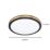 Eglo Pescaito LED Ceiling Light Black/Gold Effect 10W 1100lm