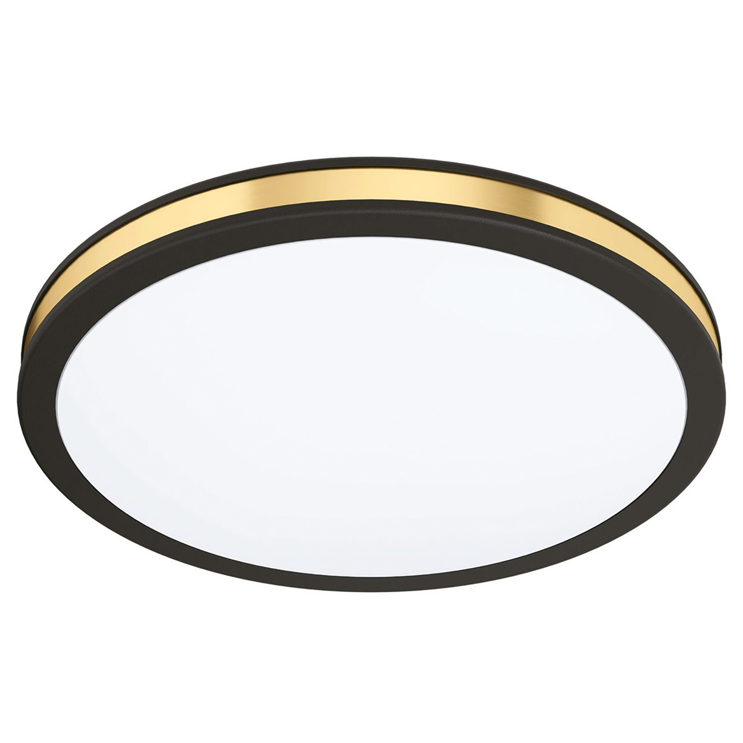 Eglo Pescaito LED Ceiling Light Black/Gold Effect 10W 1100lm (581PL)