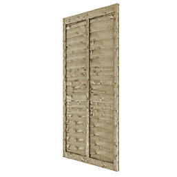 Rowlinson  Gate 915mm x 1830mm Natural Timber