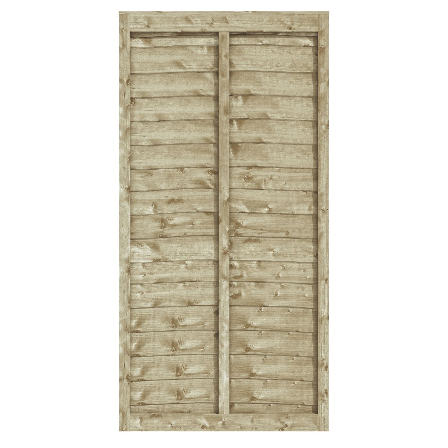 Rowlinson Gate 915mm x 1830mm Natural Timber (581PR)