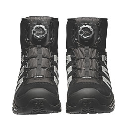 Solid Gear Onyx Metal Free  Boa Safety Boots Black Size 10