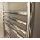 Towelrads 1000mm x 600mm 1122BTU Chrome Flat  Towel Radiator