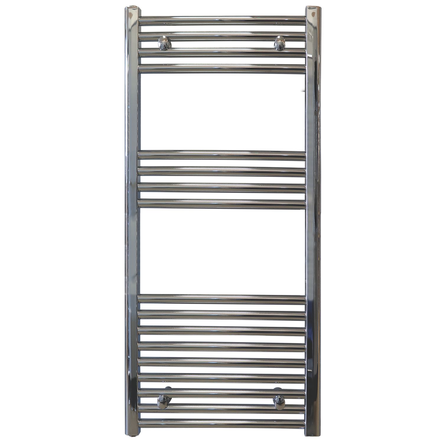 Towelrads 1000mm x 600mm 1122BTU Chrome Flat Towel Radiator (581RY)
