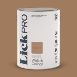 LickPro  5Ltr Brown 02 Vinyl Matt Emulsion  Paint