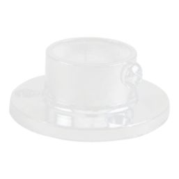 Essentials Rail End Sockets White 19mm 2 Pack