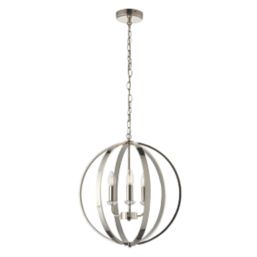 Quay Design Spirit Ceiling Pendant Bright Nickel